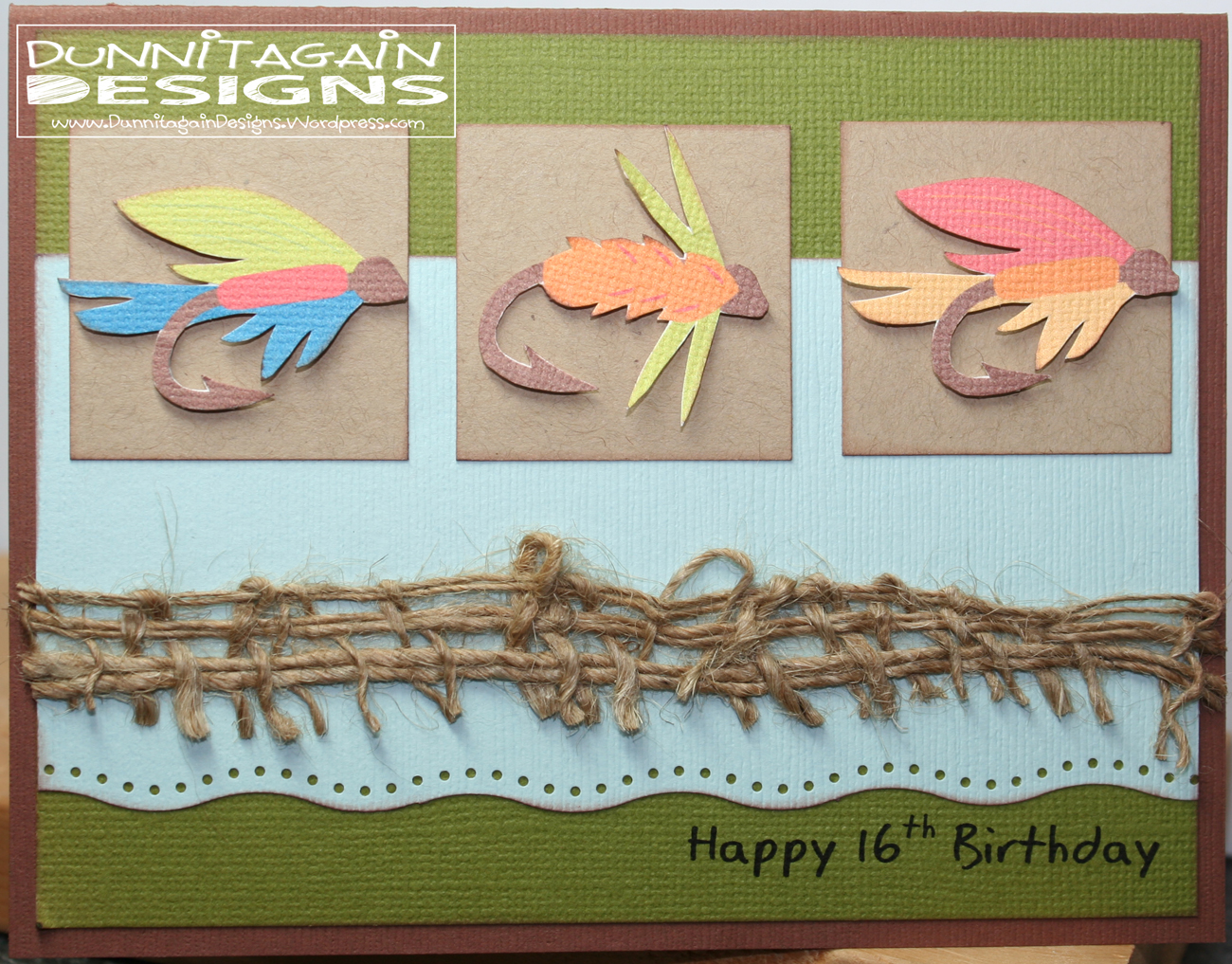 Fly fishing lures birthday