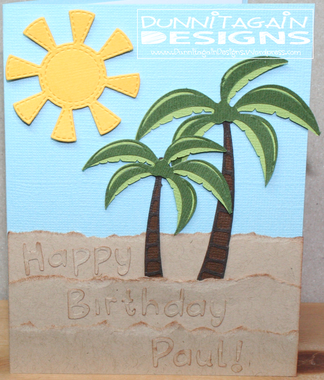 Palm Tree Beach Birthday